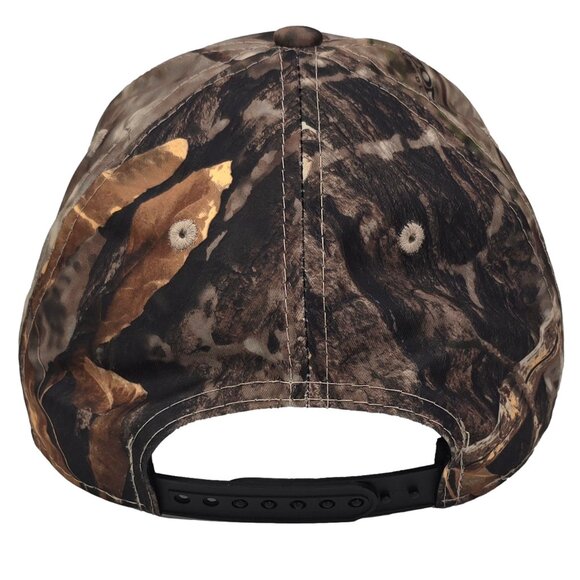 Cabela's Snapback Hunting Hat Woodlands Camo Outdoor Cap Fishing Hiking OSFM - Picture 3 of 6